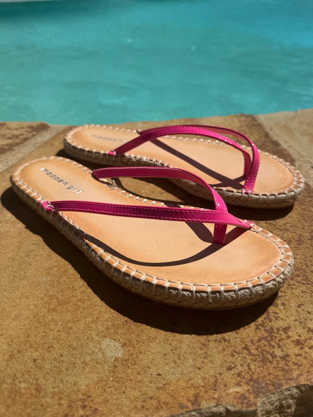 Madden Girl Hot Pink Sandals